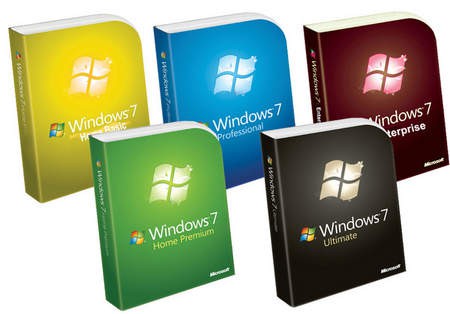 Windows 7 minden verzió